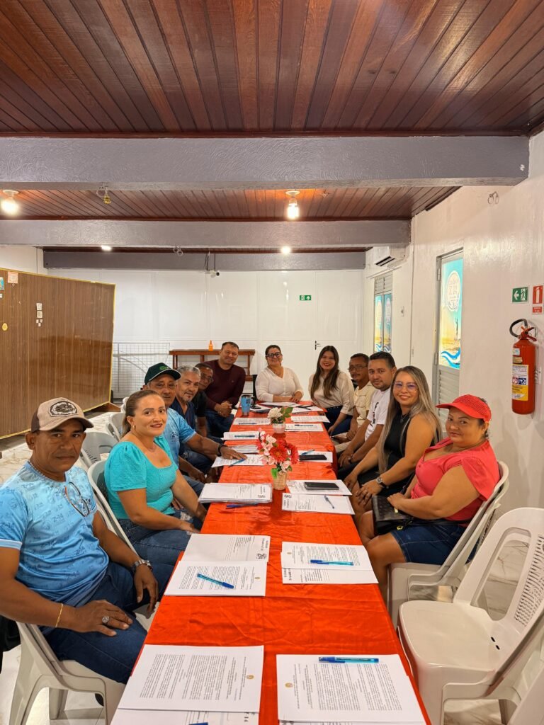 Reunião com os secretários pra o acordo de pesca